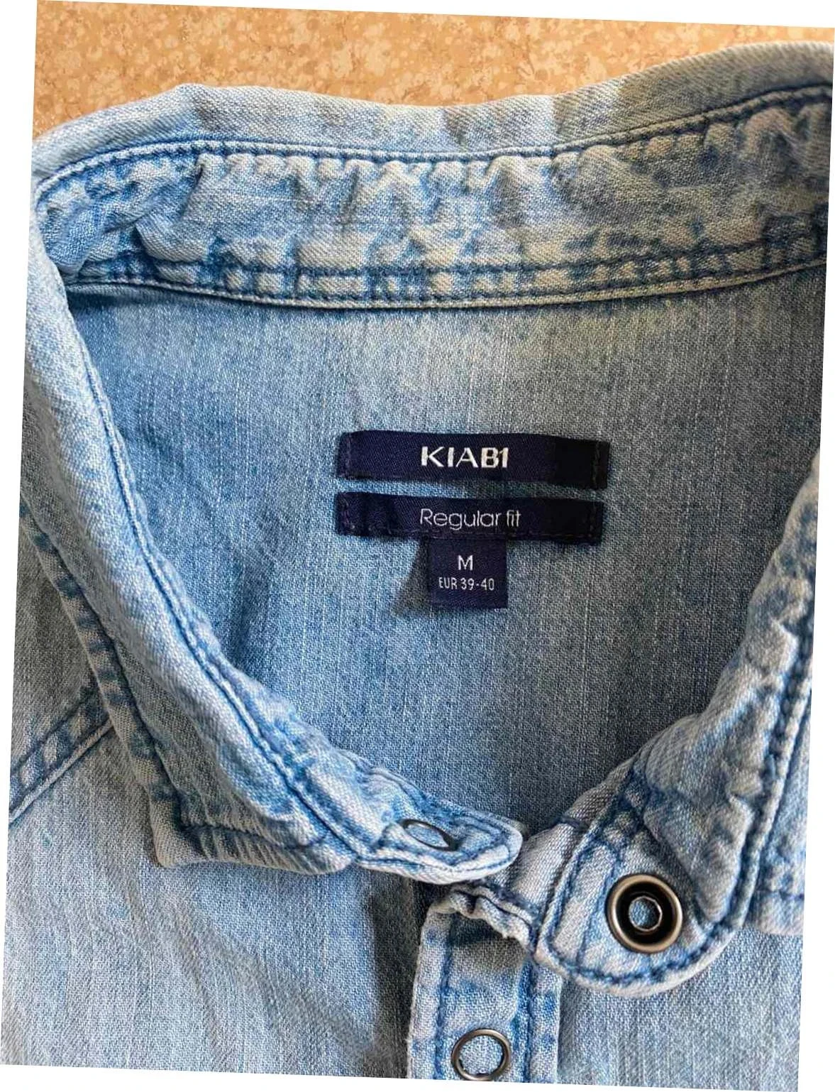 Camisa jeans Kiabi tamanho M – photo 3